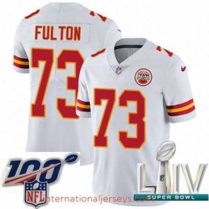 Premium 2020 Super Bowl LIV Nike Kansas City Chiefs #73 Zach Fulton White Vapor Untouchable Limited Player NFL Jersey