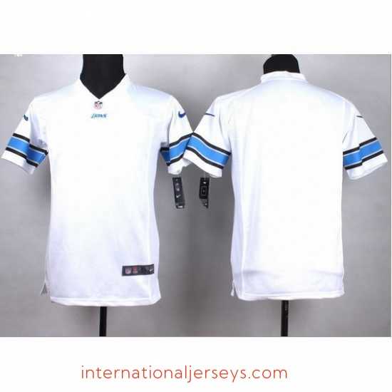 Finest Detroit Lions Whtie elite jersey