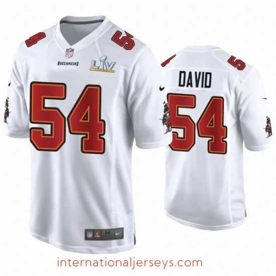 High quality Lavonte David Buccaneers White Super Bowl Lv Game Fashion Jersey