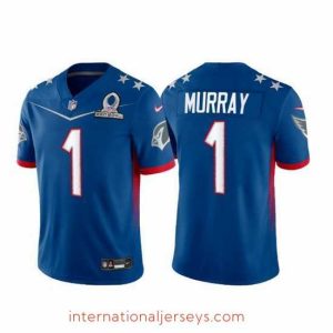 Superb 2022 NFL Pro Bowl Arizona Cardinals 1 Kyler Murray NFC Blue Jersey