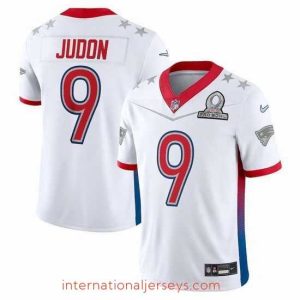 Exceptional 2022 NFL Pro Bowl New England Patriots 9 Matthew Judon AFC White Jersey