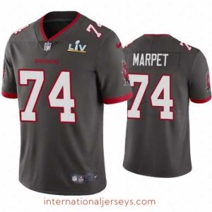 Deluxe Ali Marpet Buccaneers Pewter Super Bowl Lv Vapor Limited Jersey