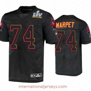 Top notch Ali Marpet Tampa Bay Buccaneers Black Super Bowl Lv Jersey