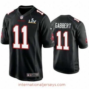 High quality Blaine Gabbert Buccaneers Black Super Bowl Lv Game Fashion Jersey