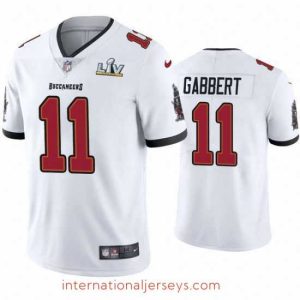 High quality Blaine Gabbert Buccaneers White Super Bowl Lv Vapor Limited Jersey
