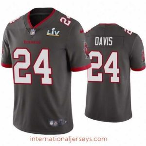 Outstanding Carlton Davis Buccaneers Pewter Super Bowl Lv Vapor Limited Jersey