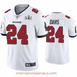 Superb Carlton Davis Buccaneers White Super Bowl Lv Vapor Limited Jersey
