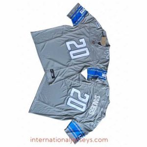 Exceptional Detroit Lions 20 Barry Sanders Grey 2023 F.U.S.E  Vapor Untouchable Limited Stitched Jersey
