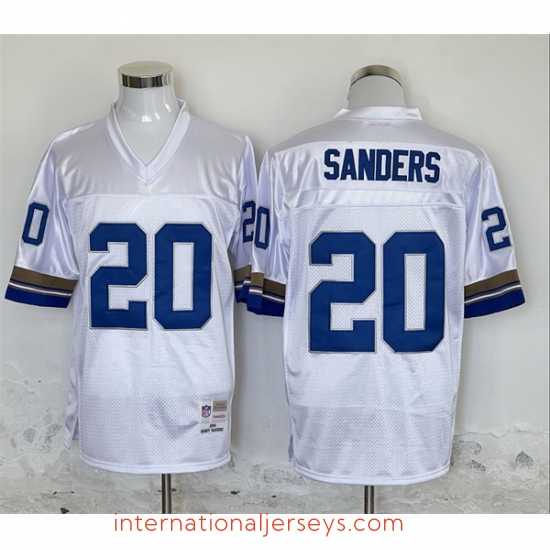 Outstanding Detroit Lions 20 Barry Sanders Throwback Stitched Jersey