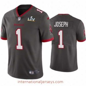 Superior Greg Joseph Buccaneers Pewter Super Bowl Lv Vapor Limited Jersey
