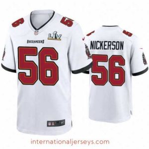 Premium Hardy Nickerson Buccaneers White Super Bowl Lv Game Jersey