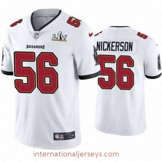 Outstanding Hardy Nickerson Buccaneers White Super Bowl Lv Vapor Limited Jersey