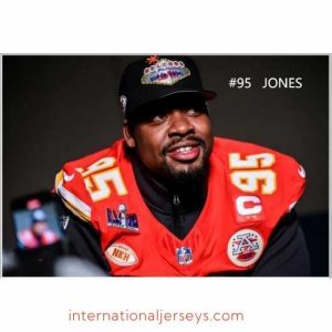 Exquisite Kansas City Chiefs Chris Jones #95 Nike Men's Red NFL Vapor Super Bowl Jersey