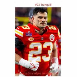 Superior Kansas City Chiefs Drue Tranquill #23 Vapor Limited Super Bowl Jersey
