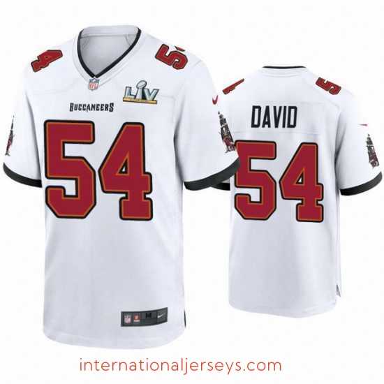 Exceptional Lavonte David Buccaneers White Super Bowl Lv Game Jersey