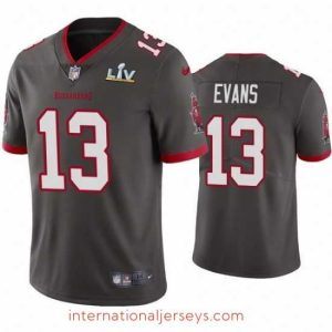 Superb Mike Evans Buccaneers Pewter Super Bowl Lv Vapor Limited Jersey