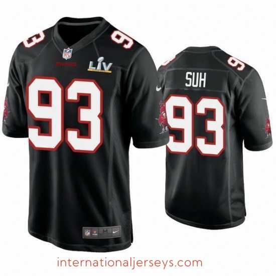 Superior Ndamukong Suh Buccaneers Black Super Bowl Lv Game Fashion Jersey