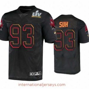 Superior Ndamukong Suh Tampa Bay Buccaneers Black Super Bowl Lv Jersey