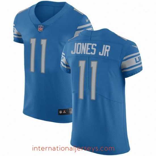 Finest Nike Detroit Lions 11 Marvin Jones Jr Light Blue Team Color Vapor Untouchable Elite Player NFL Jersey