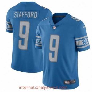 Exceptional Nike Detroit Lions 9 Matthew Stafford Limited Light Blue Team Color Vapor Untouchable NFL Jersey