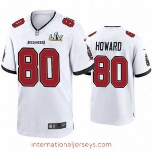 Finest O.J. Howard Buccaneers White Super Bowl Lv Game Jersey
