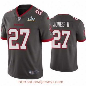 Outstanding Ronald Jones Ii Buccaneers Pewter Super Bowl Lv Vapor Limited Jersey
