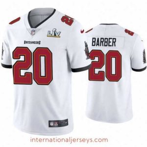 Superior Ronde Barber Buccaneers White Super Bowl Lv Vapor Limited Jersey
