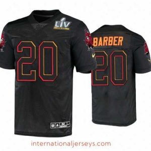 Premium Ronde Barber Tampa Bay Buccaneers Black Super Bowl Lv Jersey