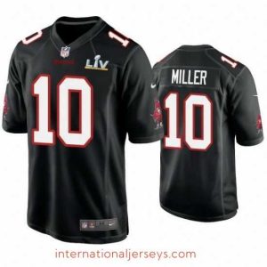 Finest Scotty Miller Buccaneers Black Super Bowl Lv Game Fashion Jersey