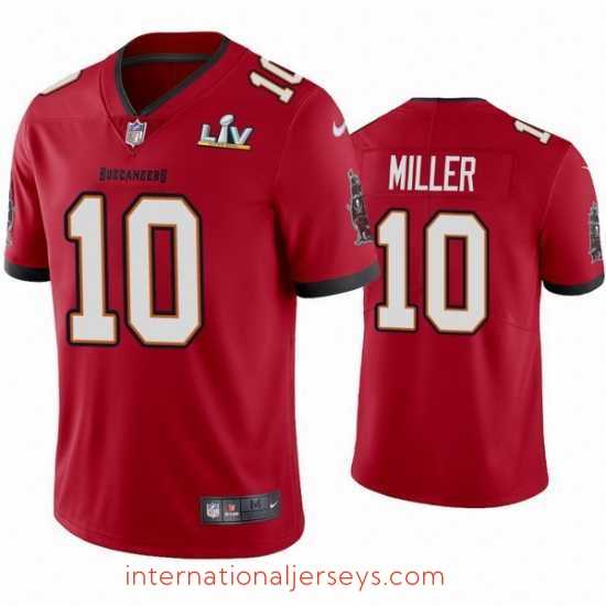 Exceptional Scotty Miller Buccaneers Red Super Bowl Lv Vapor Limited Jersey