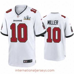 Top notch Scotty Miller Buccaneers White Super Bowl Lv Game Jersey