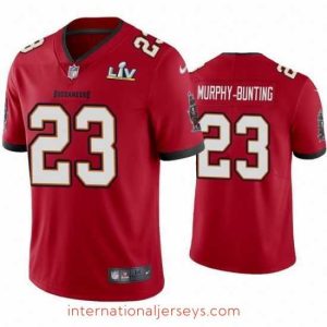 Exquisite Sean Murphy Bunting Buccaneers Red Super Bowl Lv Vapor Limited Jersey