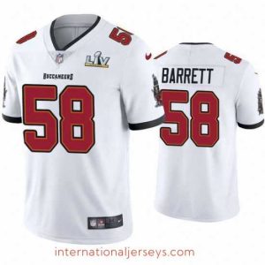 Exquisite Shaquil Barrett Buccaneers White Super Bowl Lv Vapor Limited Jersey