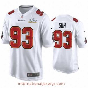 Outstanding Ndamukong Suh Buccaneers White Super Bowl Lv Game Fashion Jersey
