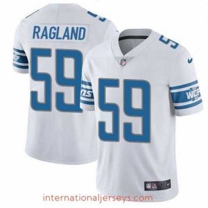 Exquisite Nike Detroit Lions 59 Reggie Ragland White Stitched NFL Vapor Untouchable Limited Jersey