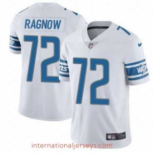 Superb Nike Lions 72 Frank Ragnow White Vapor Untouchable Limited