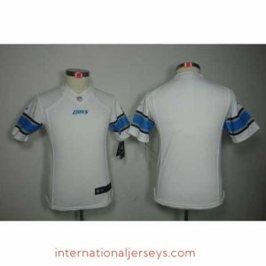 Superb Nike Lions Blank White Stitched NFL Limited Jersey