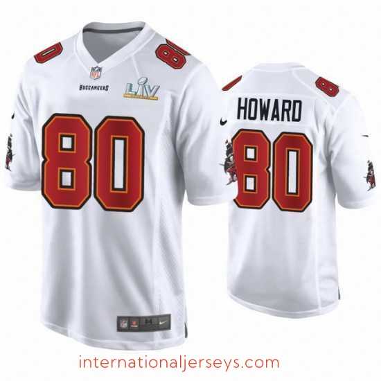 Superb O.J. Howard Buccaneers White Super Bowl Lv Game Fashion Jersey