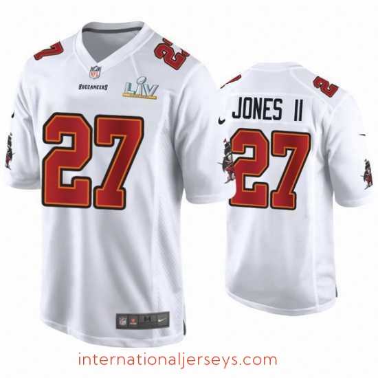 Finest Ronald Jones Ii Buccaneers White Super Bowl Lv Game Fashion Jersey