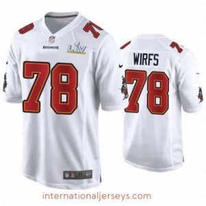 Outstanding Tristan Wirfs Buccaneers White Super Bowl Lv Game Fashion Jersey