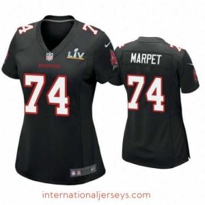 Superb Ali Marpet Buccaneers Black Super Bowl Lv Game Fashion Jersey