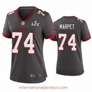 Superior Ali Marpet Buccaneers Pewter Super Bowl Lv Game Jersey