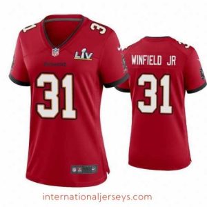 Premium Antoine Winfield Jr. Buccaneers Red Super Bowl Lv Game Jersey
