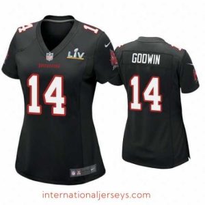 Premium Chris Godwin Buccaneers Black Super Bowl Lv Game Fashion Jersey