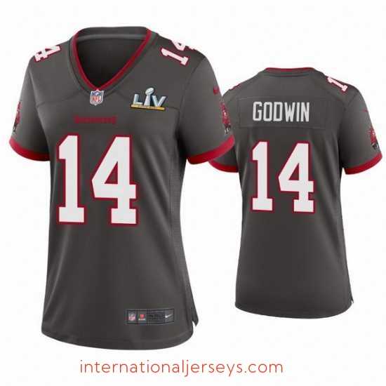 Exceptional Chris Godwin Buccaneers Pewter Super Bowl Lv Game Jersey