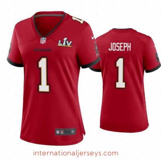 Outstanding Greg Joseph Buccaneers Red Super Bowl Lv Game Jersey
