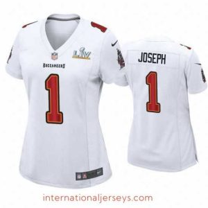 Deluxe Greg Joseph Buccaneers White Super Bowl Lv Game Fashion Jersey
