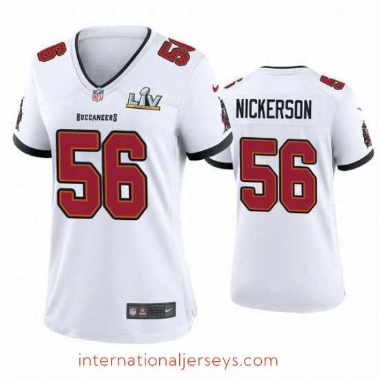 Exquisite Hardy Nickerson Buccaneers White Super Bowl Lv Game Jersey