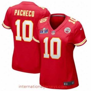 Outstanding Kansas City Chiefs 10 Isiah Pacheco Red 2023 F.U.S.E  Vapor Untouchable Limited Stitched 2024 Super Bowl LVIII Jersey