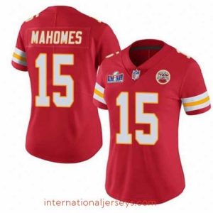 Deluxe Kansas City Chiefs 15 Patrick Mahomes Red Vapor Untouchable Limited Stitched Football 2024 Super Bowl LVIII Jersey